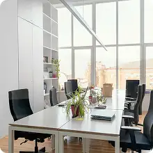 Custom Window Design & Treatments for Office & Hospitality