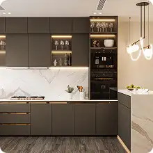 Modern Kitchen Design for Private Residences