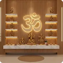Spiritual Pooja Room Design for Farmhouses