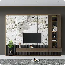 Stylish TV Unit Design for Apartments