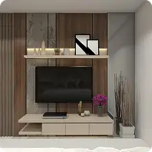 Stylish TV Unit Design
