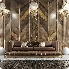 Artistic Wallpaper Design for Private Residences