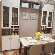 Crockery Unit & Display Design for Apartments