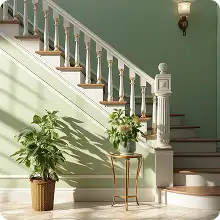 Staircase & Railing Design for Farmhouses