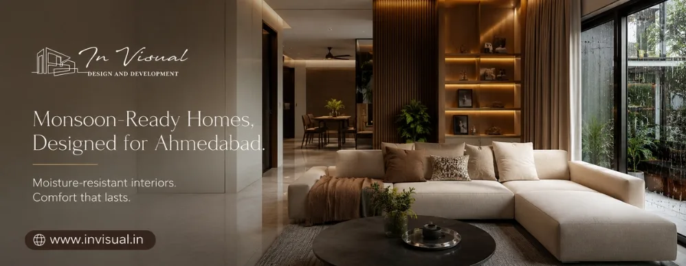 interior designer for monsoon homes Ahmedabad